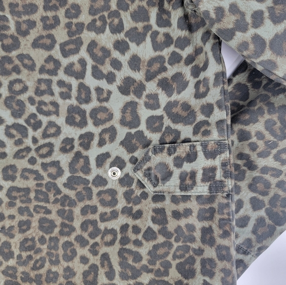 Good American Leopard Utility Jacket - Picture 9 of 13